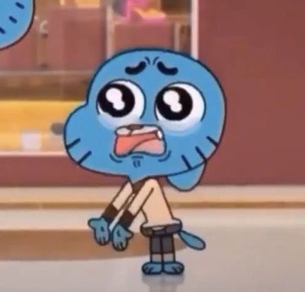 Gumball Memeable Face, Gumball Reaction Pics, Gumball Meme, Future Memes, Gumball Image, Amazing Gumball, Good Cartoons, Funny Doodles, World Of Gumball