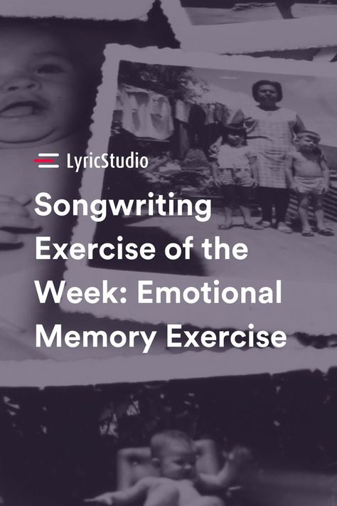 The Emotional Memory Exercise is a powerful tool for tapping into your deepest emotions and using them to create authentic, heartfelt songs. #songwritingexercises #songwriting Songwriting Exercises, Songwriting Tips, Memory Exercises, Logic Pro, Singer Songwriter, Logic, Songwriting, Music Book, To Create