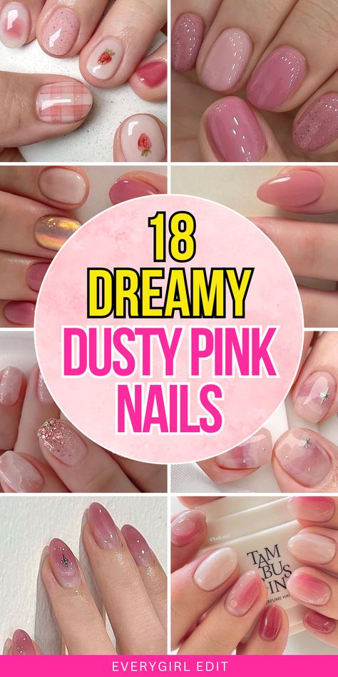 dusty pink nails, dusty pink nail designs, dusty pink nail art, dusty pink nail ideas, dusty pink nail inspo, dusty pink nails 2024, dusty pink nail designs 2024, dusty pink nail ideas 2024, dusty pink nail art 2024, best dusty pink nails, best dusty pink nail designs. Classy Pink Nails Short, Dreamy Pink Nails, Cloudy Pink Nails, Nails Dusty Pink, Dusty Pink Nails Design, Pink Nail Designs Short, Pink Nails Light, Pink Nails Simple, Pink Nails Short