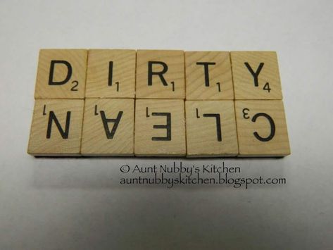 9 Creative Ways To Craft With Scrabble Letters - Page 2 of 3 Scrabble Tile Crafts, Dishwasher Sign, Scrabble Crafts, Dishwasher Magnet, Scrabble Letters, Tile Crafts, Scrabble Tiles, Crafty Craft, Diy Projects To Try