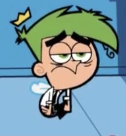 Funny Pfp Instagram, Fairly Oddparents Fanart, Anti Cosmo, Cosmo Fairly Odd Parents, Fairy Oddparents, Cartoon Men, Cosmo And Wanda, Fairly Oddparents, The Fairly Oddparents