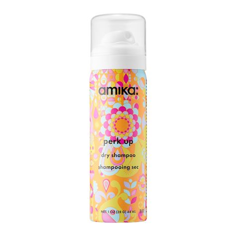 Amika Perk Up Dry Shampoo Mini Amika Dry Shampoo, Amika Shampoo, Travel Shampoo, Travel Skincare, Travel Size Toiletries, Beauty Habits, Travel Size Beauty Products, Mini Makeup, School Shopping