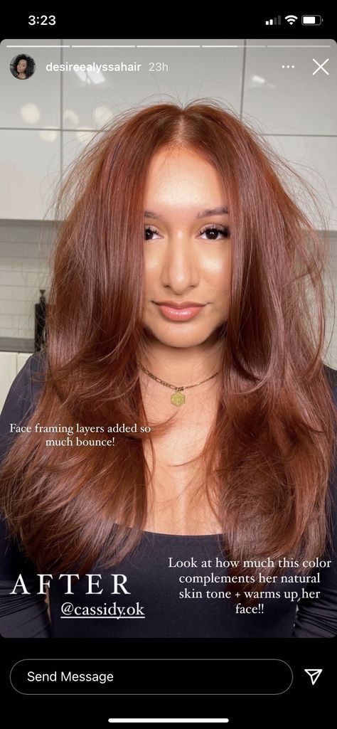 Ginger Hair On Olive Skin, Copper Hair Olive Skin Tone, Copper Hair Tan Skin, Olive Skin Hair Color Ideas, Hair For Olive Skin Tone, Olive Skin Hair Color, Red Hair Olive Skin, Hair Colors For Olive Skin, Brown Hair Olive Skin