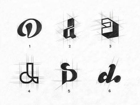 Letter D Exploration, Letter T Exploration, D Typography Logo, D D Logo, D Design Logo, D Logo Design Ideas, D Logo Design Letter, D Typography, Letter D Design