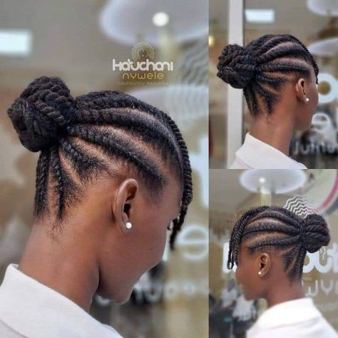 Quick And Easy Protective Hairstyles For Natural Hair, Cornrow With Natural Hair, Natural Cornrow Hairstyles Short Hair, Natural Hair Cornrow Styles, Cornrows With Natural Hair Only, Cornrows Natural Hair, Flat Twist Hairstyles, Cornrows Braids For Black Women, Natural Hair Stylists