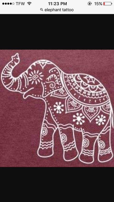 Elephant Indian, Tattoo Elephant, Elephant Outline, Elephant Drawing, Elephant Tattoo, Batik Design, Madhubani Art, Indian Elephant, Elephant Tattoos