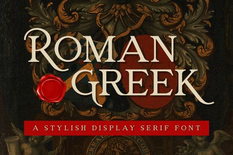 Roman Greek is an elegant and distinct serif font. Suitable to a wide variety of designs due to its neat and simple style, this font has the potential to become your favorite go-to font, no matter the occasion! Try before you buy Roman Greek font for iOS, Android, macOS, or Windows for free, or you […] The post Roman Greek Font appeared first on FreeFontDL. Best Tattoo Fonts, Greek Font, Roman Fonts, Writing Systems, Commercial Fonts, Handwritten Fonts, Custom Fonts, Free Fonts Download, Tattoo Fonts