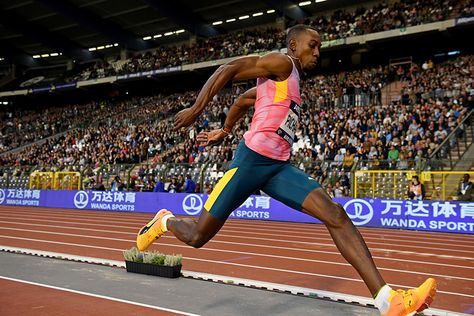 DL Final Men’s Triple Jump — Third Trophy For Pichardo - Track & Field News Triple Jump, Track Meet, Great Smiles, Track Field, Brand Board, Personal Brand, Track And Field, Personal Branding, Looking Back