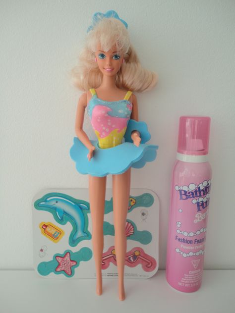 Barbie Bathtime Fun BD1990 #9601 Barbie Bath, Bathtime Fun, Barbie 1990, Barbie 90s, Childhood Memories 90s, Im A Barbie Girl, Bath Time Fun, Barbie Life, Barbie I