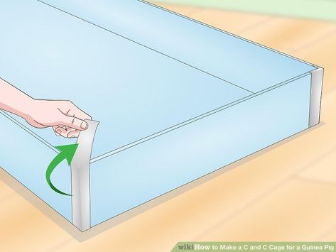 How to Make a C and C Cage for a Guinea Pig: 14 Steps C And C Cage, Cavy Cage, Guinea Pig Cage Ideas, Diy Guinea Pig Cage, Guinea Pig Ideas, Guinea Pig Diy, C&c Cage, Pig Ideas, Guinea Pig Cages