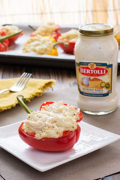 Chicken Alfredo Stuffed Peppers Easy 5 Ingredient Recipes, Balsamic Chicken Thighs, Creamy Chicken Alfredo, Easy Dinner Recipes For Family, Easy Pot Roast, Tomato Tortellini Soup, How To Cook Orzo, Easy Healthy Dinner Recipes, Dinner Recipes For Family