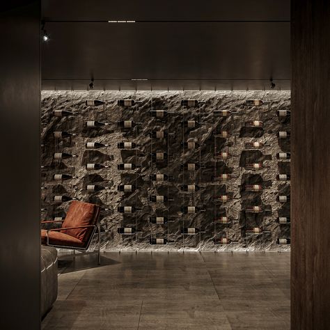 wine cellar on Behance Contemporary Wine Cellar, Wine Cellar, Architects, Wine, Architecture, Quick Saves, Art