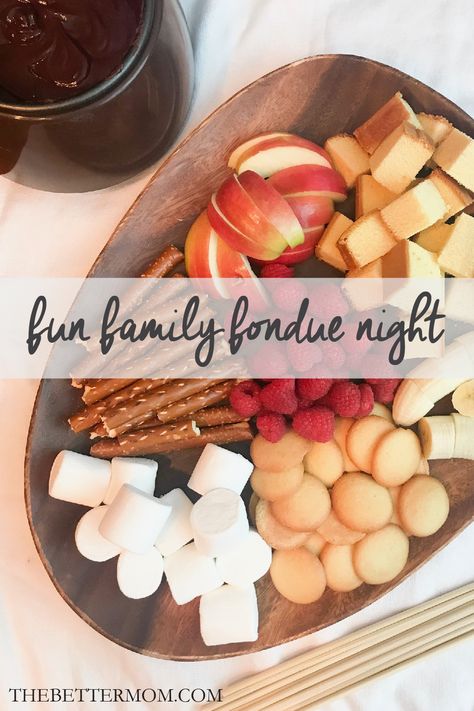 Are you looking for a fun tradition for the family?? How about a Fun Family Fondue Night?! We have all the details you need to have your own!! Family Fun Dinner, Homeschool Meals, Fondue Night, Theme Nights, Peppermint Ice Cream, Better Mom, Thm Desserts, Faith Blogs, Chocolate Brands