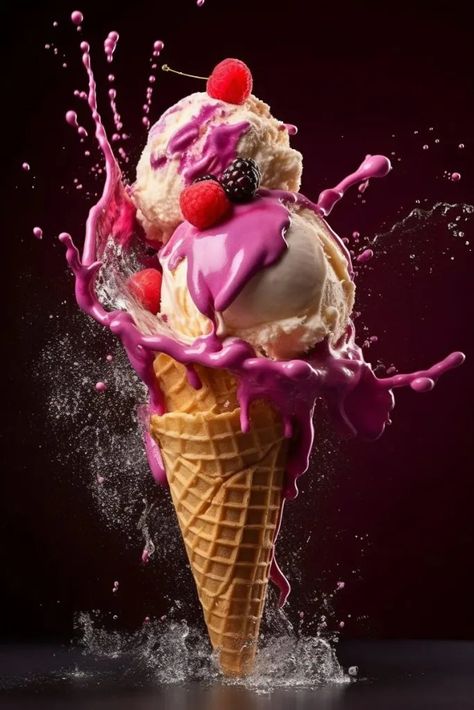 Ice Cream Pictures, Ice Cream Images, Ice Cream Wallpaper, Ice Cream Photography, Pictures Of Food, Ice Cream Logo, Ice Cream Menu, Ice Cream Poster, Ice Cream Art