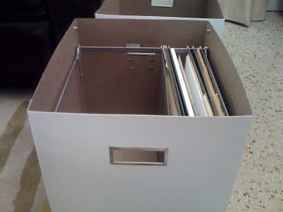 how to fit hanging files in expedit bookcase: incasee I ever get an expedit bookcase Tiny Bedroom Storage, Ikea Storage Boxes, Ikea Cubes, Ikea Lack Shelves, Storage Hacks Bedroom, Craft Storage Box, Office Organization Files, File Boxes, Office Shelving