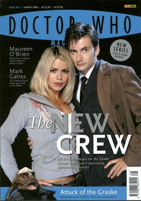 Ten And Rose, Casanova David Tennant, Doctor Who Magazine, Doctor Who Rose, Uk Actors, Doctor Who 10, Classic Doctor Who, Sci Fi Tv Shows, 1 March