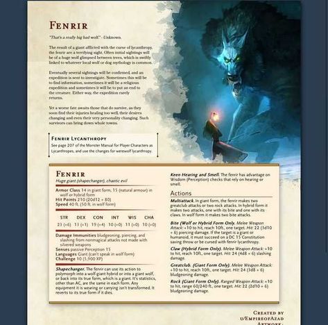 Dnd 5e Homebrew Monsters, D&d Monsters, Homebrew Monsters, Dungeons And Dragons Rules, Dnd Monster, Monster Manual, Dnd Stats, Dnd Homebrew, Mythical Monsters