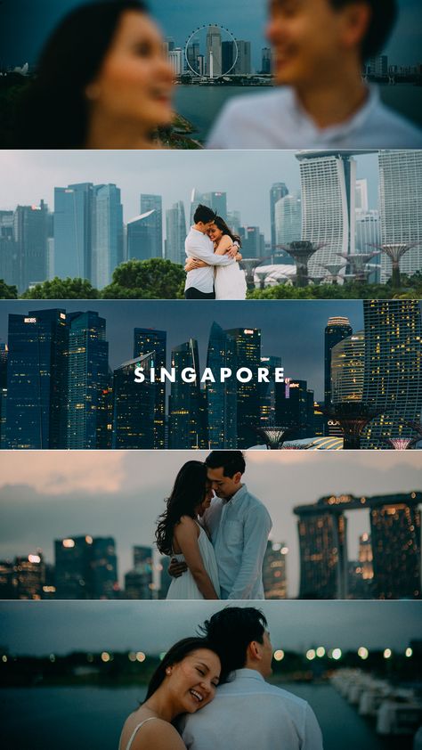 Prewedding Ideas Singapore, Singapore Photography Couple, Pre Wedding Photoshoot Street, Singapore Pre Wedding Photoshoot, Singapore Wedding Photoshoot, Singapore Couple Photoshoot, Bangkok Prewedding, Night Prewedding Photography, Casual Prewedding Outdoor