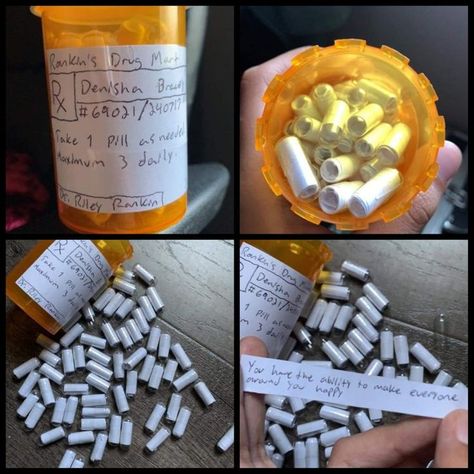 Pill Capsule Notes Ideas, Homemade Gifts For Girlfriend, Proposals Ideas, Creative Gifts For Boyfriend, Bf Gifts, Cute Couple Gifts, Gift Inspo, Hoco Proposals