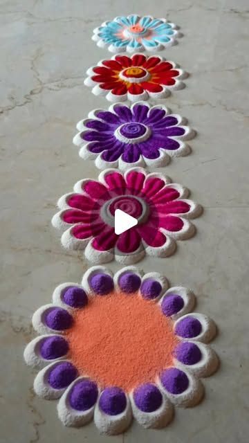 Border Design Rangoli, Rangoli Border, Simple Rangoli Border Designs, Rangoli Borders, Rangoli Border Designs, Border Designs, Simple Rangoli, Border Design, Design