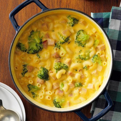 Holiday Soup Recipes, Mac And Cheese Soup, Mac N Cheese Soup, Holiday Soups, Cheese Soup Recipes, Ham And Beans, Celery Soup, Savory Soups, Cheese Soup