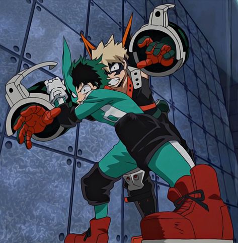 Deku Vs Bakugou, My Hero Art, Baku X Deku, Katsuki Bakugou, Hero Arts, Izuku Midoriya, I Don't Care, Hawks, Anime And Manga