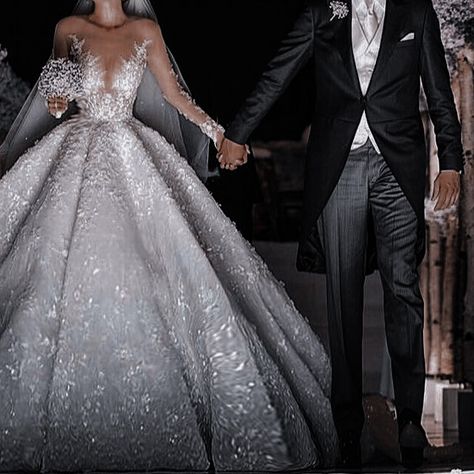 Billionaire Wedding, Billionaire Husband, Lifestyle Manifestation, Rich Wedding, Wedding Aesthetic, Wedding Pics, Wedding Theme, Wedding Inspo, Bridal Gowns