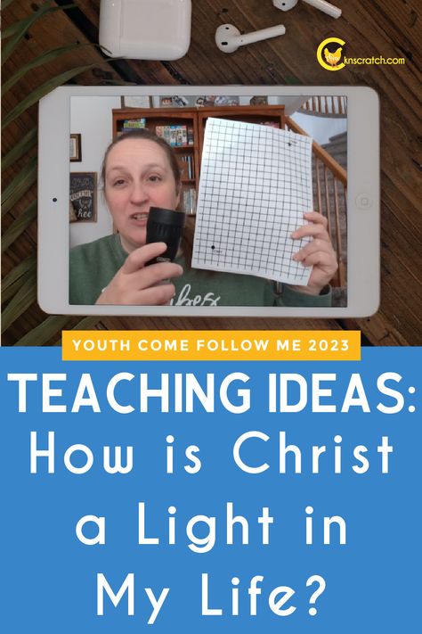 Lds Youth Activities, Lds Object Lessons, Jesus Christ Lds, Lds Seminary, Youth Lessons, Yw Lesson, Lds Lessons, Lds Youth, Primary Ideas