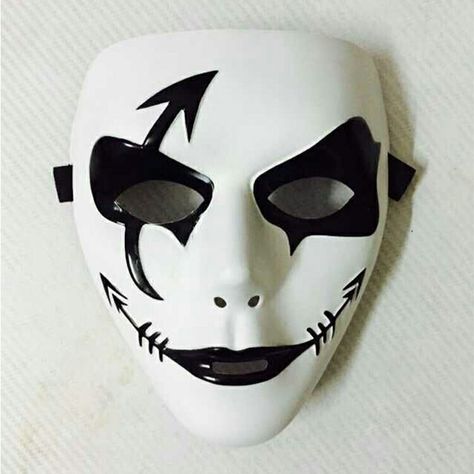 Crazy mask Mascara Design Ideas, Halloween Party Accessories, Face Masque, Mascaras Halloween, Devil Mask, Mask Dance, Halloween Costume Mask, Mask Drawing, Mask Painting