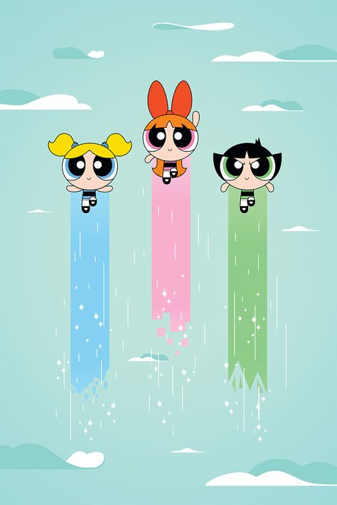 Prepare for some sugar, some spice, and everything nice: Blossom, Bubbles, and Buttercup are coming back to the small screen.  As previously announced, The Powerpuff Girls, which first ran on Cartoon Network from 1998–2005, is getting a reboot on the network this spring. While the girls will be voiced by new cast members, the show will still follow the three as they juggle between going to school and saving the world, all before bedtime. The Powerpuff Girls Wallpaper, Girls Iphone Wallpaper, Powerpuff Girls Wallpaper, Girls Wallpaper, The Powerpuff Girls, The Powerpuff, Powerpuff Girls, Cartoon Characters, Iphone Wallpaper