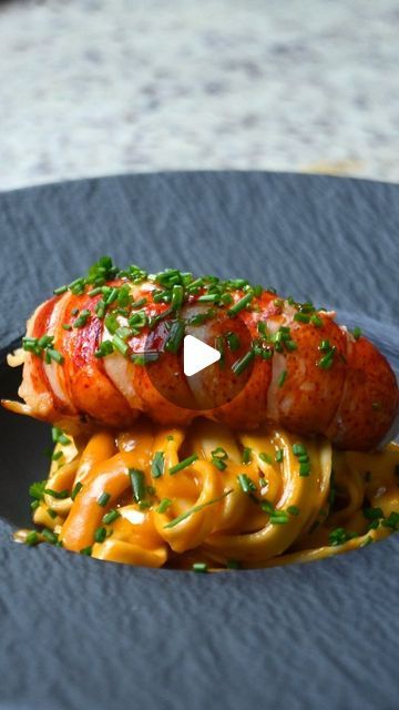 Lobster Tail Pasta, Lobster Tail Pasta Recipe, Lobster Tail With Pasta, Steam Lobster Tail How To Cook, Sous Vide Lobster Tail, Prepare Lobster Tail, Lobster Pasta, Lobster Recipes Tail, Lobster Bisque