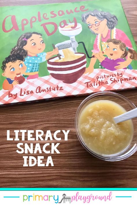 Preschool Cooking, How To Make Applesauce, Books And Food, Cooking In The Classroom, Apple Preschool, Apple Unit, Foodie Friday, Apple Activities, Johnny Appleseed