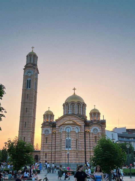 The Cathedral of Christ the Savior (Saborni Hram Hrista Spasitelja) is located in the center of Banja Luka, Republika Srpska, Bosnia and Herzegovina. It is a beautiful and breathtaking church that cannot be missed when visiting Banja Luka. Republika Srpska, Orthodox Cathedral, Banja Luka, Villa Apartment, The Balkans, House Villa, Post Grad, Spring 2025, The Savior