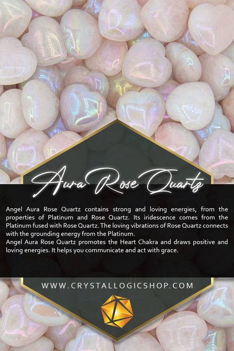 Angel Aura Rose Quartz Meaning, Love Aura, Angel Aura Rose Quartz, Sage And Palo Santo, Stone Meanings, Rose Quartz Meaning, Rose Aura Quartz, Aura Rose Quartz, Rosé Angel