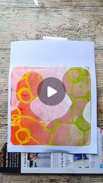 Kari Gibson Art on Instagram: "Day 38 of #the100dayproject  bright colours and strange figures appeared on my plate today. 
#the100dayproject2024 #gelplateprinting #figuredrawing #stencils #masksandstencils #gelliprintmaking #monoprinting #monotype #printmaking #100daysofprintmakingathome #karigibsonart #gelprint #gelliprinting" Monotype Printmaking Ideas, Monoprint Ideas, Monoprint Art, Gelli Printing Techniques, Monotype Printmaking, Gelli Printing Art, Gel Printing, Gelli Prints, Gel Plate