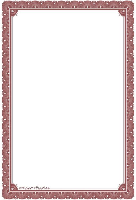 ... background templates, formal certificate borders to download Border Portrait, Word Portrait, Portrait Template, Portrait Frames, Portrait Layout, Blank Certificate Template, Word Ideas, Free Printable Certificates, Printable Backgrounds