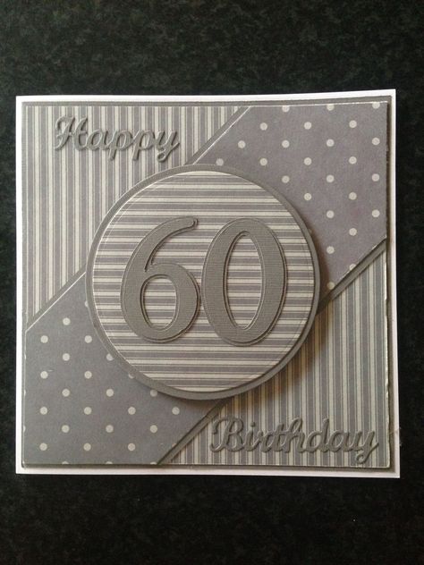 Male 70th Birthday Card Ideas, Mens 60th Birthday Cards, 70 Birthday Cards Handmade, Mens 70th Birthday Cards, 60th Male Birthday Cards, Male 70th Birthday Cards Handmade, 60 Th Birthday Cards Handmade, Masculine 60th Birthday Card, Handmade Men’s Birthday Cards