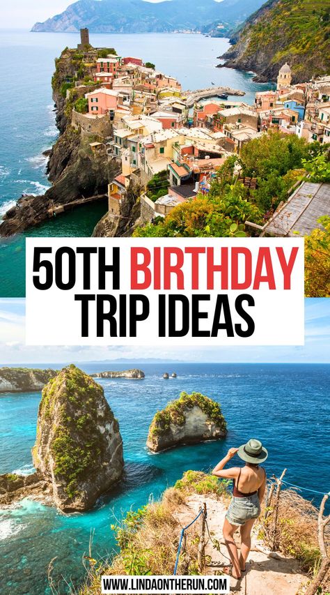 50th Birthday Trip Ideas 50th Birthday Trips For Women, 50th Birthday Trip Ideas For Women, 50th Birthday Girls Trip, Birthday Travel Ideas, Destination Birthday Ideas, 50th Birthday Trip Ideas, Birthday Trip Ideas, 50th Birthday Celebration Ideas, 50th Birthday Ideas For Women