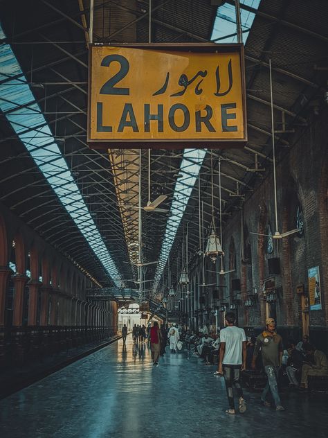 The beauty of architecture, of railway station that was captured by Mobile, and was color graded using Lightroom Lahore Station, Railway Station Aesthetic, Lahore Railway Station, Toy Trains & Train Sets, Story Editing, Pakistan Railways, Vaishno Devi, Amazing Facts For Students, Indian Railways