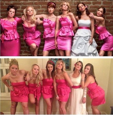 Bridesmaids Halloween Costume Bridal Party Halloween Costumes, Bridesmaids Halloween Costumes, Terrifying Halloween Costumes, Bridesmaids Movie, Terrifying Halloween, Clever Costumes, Movie Halloween Costumes, Clever Halloween, Future Planning