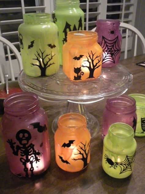 Search Results halloween mason jar Mason Jar Craft, Halloween Luminaries, Strašidelný Halloween, Crafts With Glass Jars, Dekorasi Halloween, Halloween Jars, Halloween Mason Jars, Halloween Fest, Adornos Halloween