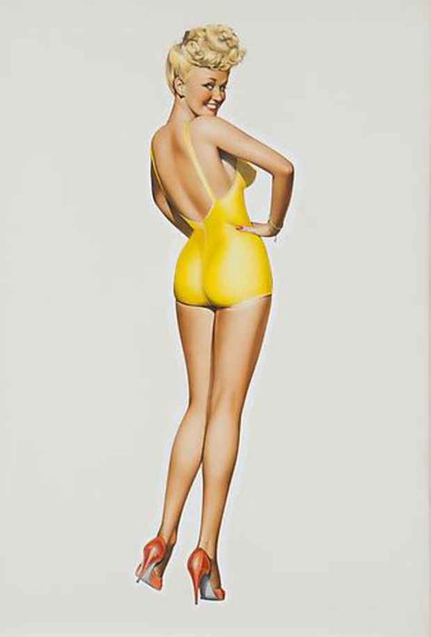 43B2-620 (620×917) Hajime Sorayama, Betty Grable, Pin Up Art, Vintage Pinup, Favorite Pins, Up Hairstyles, Her Hair, Tumblr Blog, Pin Up