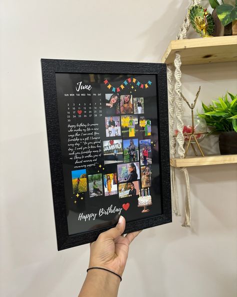 Customized trending frames -499/- freeship ♥️ WhatsApp 9679727880 to order! #photoframe #photoframes #gift #handmade #explore #shopsmall Photoframes Gifts Diy, Gift Handmade, Small Shop, Diy Gift, 9 And 10, Photo Frame, Happy Birthday, Frame, Birthday