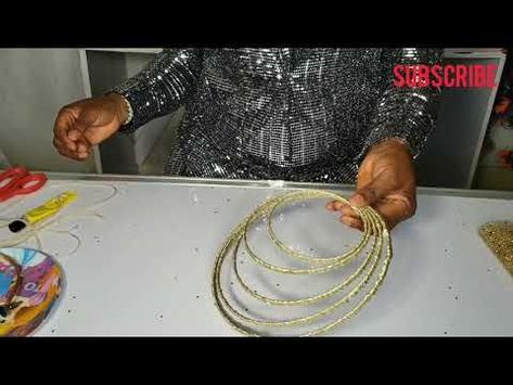 How to make fascinator - YouTube Diy Hair Fascinator, How To Make Turban, Diy Fascinator, African Bridesmaids, How To Make Fascinators, Fascinator Hats Diy, Fascinator Hairstyles, Mode Turban, Fascinator Headband