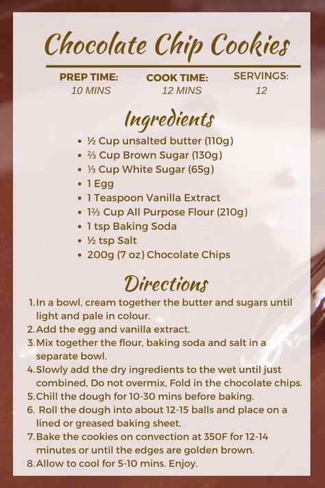 Easy Recipe For Chocolate Chip Cookies, Choc Chip Recipes Easy, Homemade White Chocolate Chip Cookies, Homemade Choc Chip Cookies, Easiest Chocolate Chip Cookie Recipe, Simple Choc Chip Cookie Recipe, Soft And Chewy Cookie Recipes, Soft Chewy Chocolate Chip Cookies Recipe, Scratch Cookie Recipe