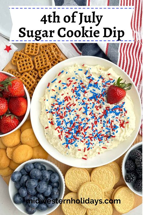 Easy Sugar Cookie Dough Dip Sugar Cookie Dip, Easy Sugar Cookie Dough, Cookie Dough Dip Recipe, Sugar Cookie Cheesecake, Cookie Dip, Easy Holiday Dessert, Soft Frosted Sugar Cookies, Dessert Dip Recipes, Fast Easy Desserts