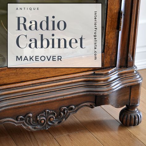 Antique Radio Cabinet Makeover Antique Stereo Cabinet Makeover, Antique Radio Cabinet Makeover, Vintage Radio Cabinet Repurposed, Antique Radio Cabinet Repurposed, Old Radio Cabinet Repurposed, Radio Cabinet Makeover, Stereo Cabinet Redo, Antique Radio Cabinet, Vintage Radio Cabinet