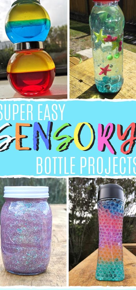 Diy Coping Tools, Calming Jars, Super Easy Crafts For Kids, Diy Sensory Bottles, Sensory Jars, Calming Bottle, Calming Jar, Calm Down Jar, Calm Down Bottle