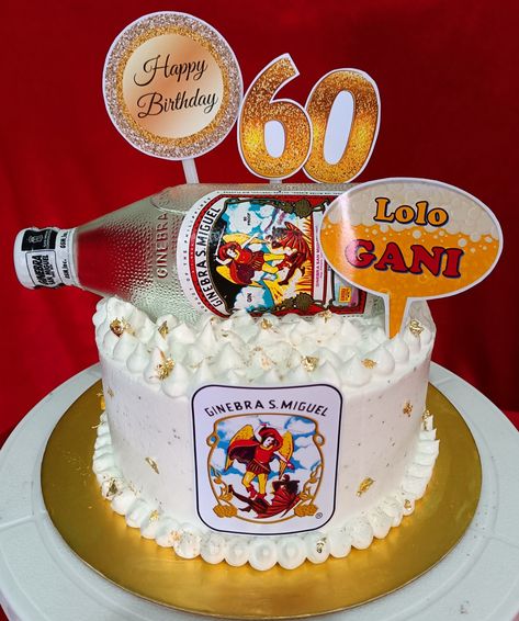 Real Bottled Gin Chocomoist Cake Whippit Frosting Gin Cake Design, Gin Cake, Disney Cars Cake, Princess Sofia Party, Diy Cake Topper Birthday, Cars Cake, Sofia Party, 60th Birthday Cakes, Fathers Day Cake