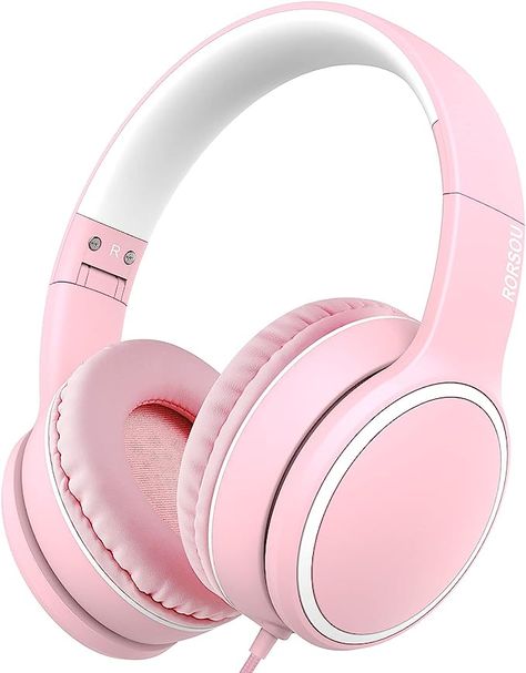 Spiderman Music, Robin Hood Art, Pink Headphones, Ps4 Headset, Girls Y2k, Kids Headphones, Headphones With Microphone, Padded Headband, Hifi Stereo